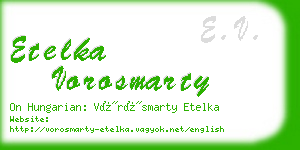 etelka vorosmarty business card